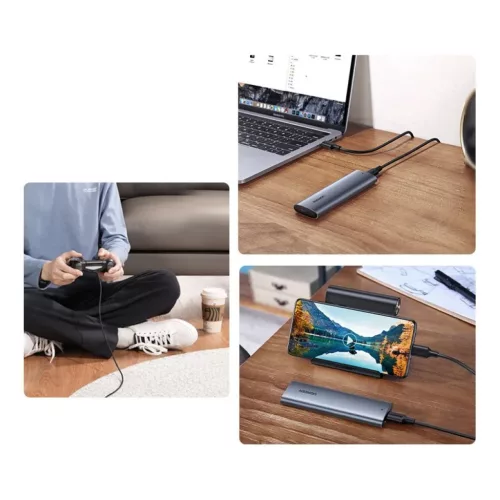 Ugreen Külső SSD drive M.2 ház, tok USB 3.2 Gen 2 (SuperSpeed USB 1-6957303819027 6 kép