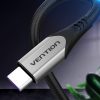 Vention COFHG USB-C - USB 2.0 kábel 5A 1.5m (szürke)-6922794747159 2 kép