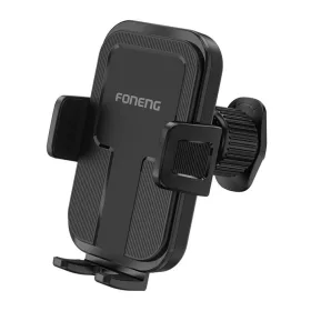   Szellőzőre erősíthető telefontartó Foneng CP115 (Fekete)