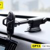 Foneng CP13 tapadókorongos autós telefontartó (fekete)-6970462515357 5 kép