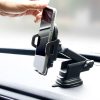 Foneng CP13 tapadókorongos autós telefontartó (fekete)-6970462515357 9 kép