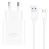 HUAWEI CP404B SuperCharge hálózati töltő adapter (Max 22.5W SE) + USB Type-C 1m kábel fehér