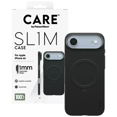 iPhone Air CARE by PanzerGlass SL1M MagSafe fekete tok-5715685035302 4 kép