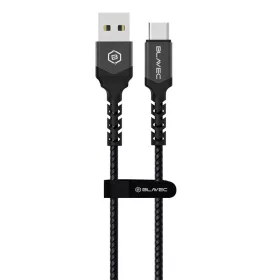 Blavec Raptor USB-A - USB-C kábel PD 66W 6A 1m, fekete-szürke (CRA-U-5900217419556 1 kép