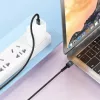 Blavec Raptor USB-A - USB-C kábel PD 66W 6A 1m, fekete-szürke (CRA-U-5900217419556 6 kép