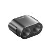 Baseus autós szivargyújtós töltő 80w + dual USB 3.1A fekete-6953156296923 4 kép
