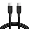 PITAKA USB Type-C / USB Type-C kábel 1m 3A fekete (CTC1001)