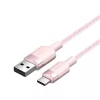 Vention CTNPF 1M USB 2.0 A - USB-C kábel (rózsaszín)