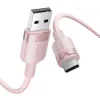 Vention CTNPF 1M USB 2.0 A - USB-C kábel (rózsaszín)-6922794709621 2 kép
