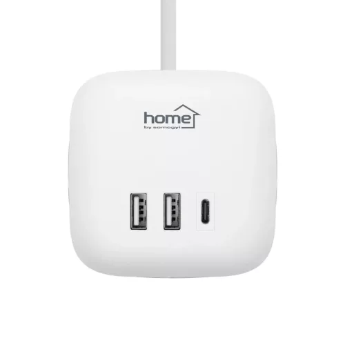 Home CUBE2 kocka elosztó, max. 3680 W, USB töltő, 3 aljzat gyermekv-5999084968557 3 kép