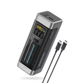  Powerbank Cuktech CUK00P23GLBK 210W 25000mAh Power Bank 2 x USB-C 1 x USB-A - Fekete