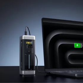 Powerbank Cuktech CUK00P23GLBK 210W 25000mAh Power Bank 2 x USB-C 1 x -6973886190407 2 kép