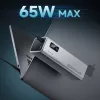 Powerbank Cuktech CUKP200XGLGR 100W 20000mAh 2 x USB-C 1 x USB-A - sz�-6973886190773 2 kép