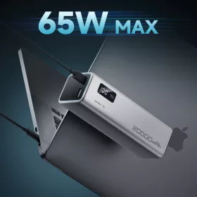 Powerbank Cuktech CUKP200XGLGR 100W 20000mAh 2 x USB-C 1 x USB-A - sz�-6973886190773 2 kép