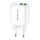 Wozinsky CUWCW 2.4A 2 x USB-A hálózati töltő adapter - fehér-5907769308550 1 kép