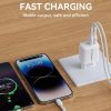 Wozinsky CUWCW 2.4A 2 x USB-A hálózati töltő adapter - fehér-5907769308550 9 kép