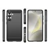 Carbon Case Rugalmas Szilikon Tok Xiaomi Poco F7 Pro - Fekete-5907769378478 3 kép