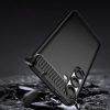 Carbon Case Rugalmas Szilikon Tok Xiaomi Poco F7 Pro - Fekete-5907769378478 4 kép
