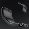 Szénszálas rugalmas szilikon tok Xiaomi Poco F7 Ultra - Fekete tok-5907769378485 5 kép