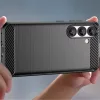 Szénszálas rugalmas szilikon tok Xiaomi Poco F7 Ultra - Fekete tok-5907769378485 6 kép