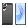 Carbon Case szilikon tok Honor 90 Lite-hez - fekete-9145576282656 2 kép