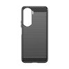 Carbon Case szilikon tok Honor 90 Lite-hez - fekete-9145576282656 3 kép