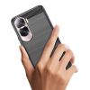 Carbon Case szilikon tok Honor 90 Lite-hez - fekete-9145576282656 5 kép