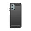 Carbon Case szilikon tok Nokia G22/Nokia G42 - fekete tok