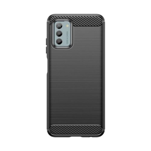 Carbon Case szilikon tok Nokia G22/Nokia G42 - fekete tok
