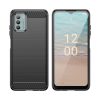 Carbon Case szilikon tok Nokia G22/Nokia G42 - fekete tok-9145576282588 2 kép