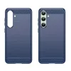 Szilikon tok Carbon Case Samsung Galaxy S24 FE - kék tok-5907769368721 2 kép