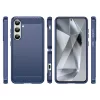 Szilikon tok Carbon Case Samsung Galaxy S24 FE - kék tok-5907769368721 6 kép