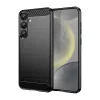 Szilikon tok Carbon Case Samsung Galaxy S25+ - fekete-5907769368110 1 kép