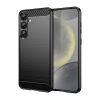 Szilikon tok Carbon Case Samsung Galaxy S25+ - fekete-5907769368110 7 kép