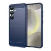 Carbon Case szilikon tok Samsung Galaxy S25 Edge - kék