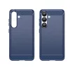 Carbon Case szilikon tok Samsung Galaxy S25 Edge - kék-5907769377235 2 kép