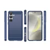 Carbon Case szilikon tok Samsung Galaxy S25 Edge - kék-5907769377235 4 kép