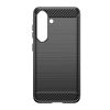 Szilikon tok Carbon Case iPhone 16e - fekete tok-5907769376948 5 kép