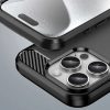 Carbon Case iPhone 16 Pro Max szilikon tok - Fekete tok-5907769364761 7 kép