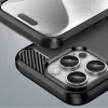 Carbon Case iPhone 16 Pro Max szilikon tok - Fekete tok-5907769364761 7 kép