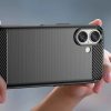 Carbon Case szilikon tok iPhone 16 - Fekete tok-5907769364730 6 kép