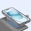 Dux Ducis Lawa bőr iPhone 15 tok - Szürke tok-6971824163100 6 kép