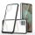 Átlátszó 3 az 1-ben tok Samsung Galaxy A22 4G Keret Gél Tok Fekete-9145576242636 1 kép