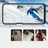 Átlátszó 3 az 1-ben tok Samsung Galaxy A22 4G Keret Gél Tok Fekete-9145576242636 3 kép