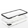 Átlátszó 3 az 1-ben tok Samsung Galaxy A22 4G Keret Gél Tok Fekete-9145576242636 5 kép
