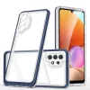 Clear 3 az 1-ben tok Samsung Galaxy A72 4G-hez Kék keretes gél borí-9145576242797 1 kép