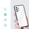 Clear 3 az 1-ben tok Samsung Galaxy A72 4G-hez Kék keretes gél borí-9145576242797 2 kép