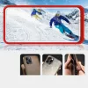 Clear 3in1 tok Samsung Galaxy A72 4G Frame Gel Cover Red-9145576242803 3 kép