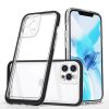 Clear 3in1 tok iPhone 12 Pro keretes gél tok fekete-9145576242391 1 kép