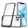 Clear 3in1 tok iPhone 12 Pro keretes gél tok fekete-9145576242391 1 kép